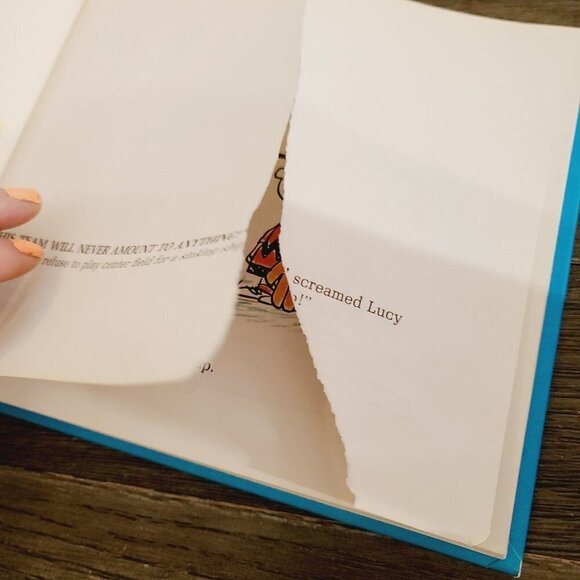 Vintage 1960s Charlie Brown's All-stars 1st Edition Picture Book Charles Schultz - Picture 11 of 14